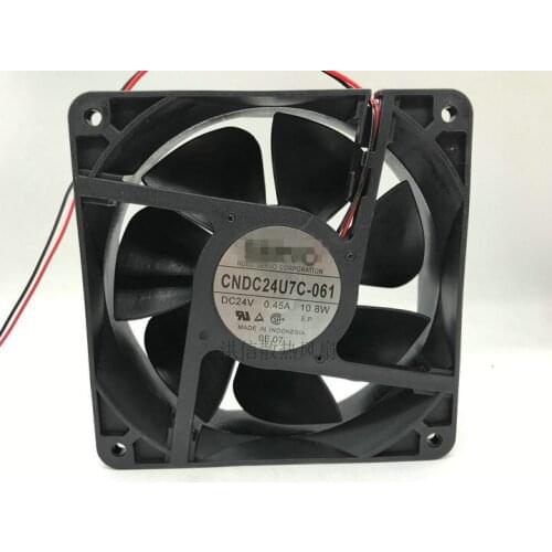 New servo cndc24u7c-061 24 V 0.45a 10.8w 12cm 12038 cooling fan