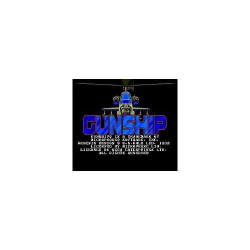 Gun Ship 16 bit MD Game Card For Sega Mega Drive For SEGA Genesis