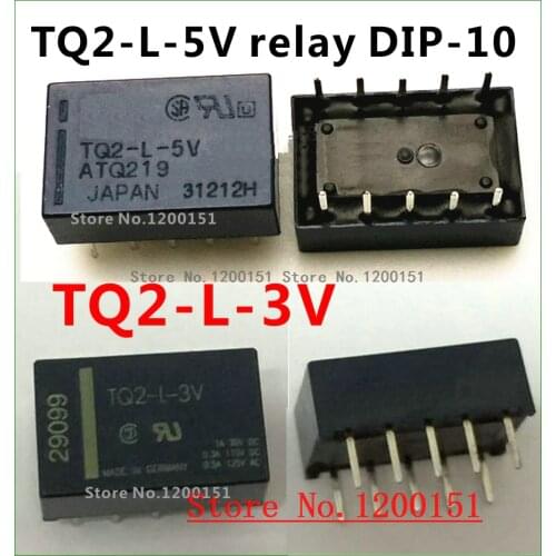 TQ2-L-3V TQ2-L2-3V TQ2-L-5V relay DIP-10