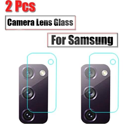2Pcs Camera Protective Glass On For Samsung Galaxy M51 S20 FE S21 Plus Note 20 Ultra A12 A21S A31 A41 A51 A71 M31 M31S A02S Film