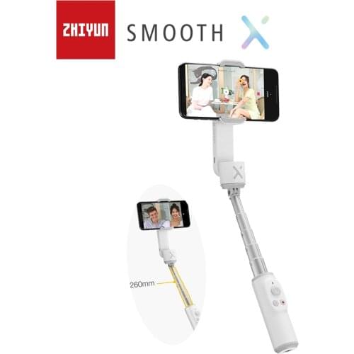 ZHIYUN New SMOOTH X Handheld Phone Gimbals Selfie Stick Stabilizer Palo Smartphones for iPhone Huawei Samsung