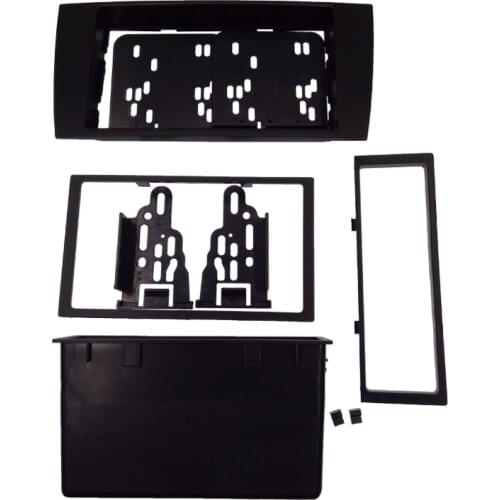 2 Din Fascia fit for Jaguar X type S type 2002-2008 Radio DVD Stereo CD Panel Dash Kit Trim Fascia Face Plate Frame facia