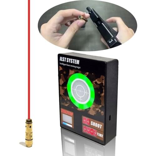 Laser Trainer Cartridge for Dry Fire Training And Shooting Simulation 9mm Laser Training Bullet, Laser Bullet Tactical Red Dot