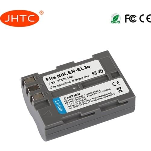 EN-EL3e EN EL3e ENEL3e Camera Battery for Nikon ENEL3E EN EL3E D30 D50 D70 D90 D70S D300 Batteries 1500mAh