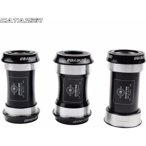 Aluminium BB79 BB30 Bike B.B. Sets 22/24/30mm Through Axle Press-in MTB Road Bicycle Bottom Bracket for SHIMANO SRAM