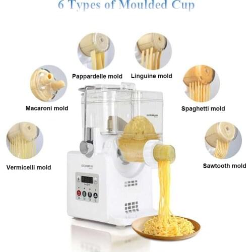 Automatic Noodle Maker Household Noodle Making Machine Domestic Dough Kneading Machine Homemade Noodle Helper PAM-181W