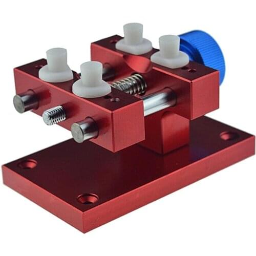 Stainless Steel Large Case Vise With Base Watch Holder For Watch Repair Metal Enlarged Open Table Holder Repair Repair Tool