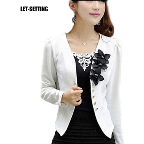 Let－Setting Women's Blazers With Short Sleeves