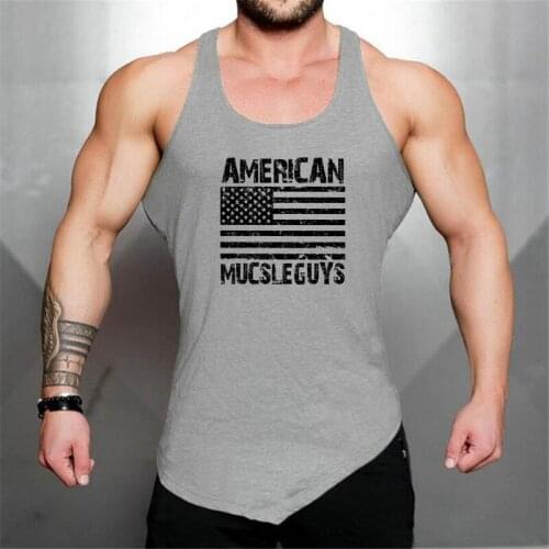 Mens Clothing Bodybuilding Workout Casual Gym Fashion Tank Top Men Musculation Fitness Stringer Singlets Sleeveless Shirt Vest