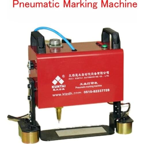 Portable pneumatic marking machine 120*40MM for Automotive frame engine motorcycle Vehicle frame Number KT-QD05