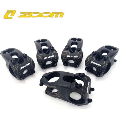 ZOOM Mountain Bike Handlebar Stem 31.8mm to 28.6mm Hole Diameter Bicycle Bar Stem Upgrade Replacement Parts 12 Adjustable