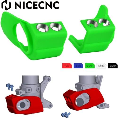 NICECNC Front Fork Shoe Protector Cover Guard For Kawasaki KX 250F 450F 2009-2019 KX 250 450 2020-2021 KX250F KX450F KX250 KX450