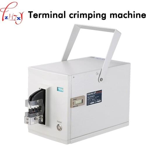 1PC Electric End - End - Wire Crimping Machine Tools FEK-60EM Line Pressing Pliers Electric Terminal Crimping Machine 110/220V