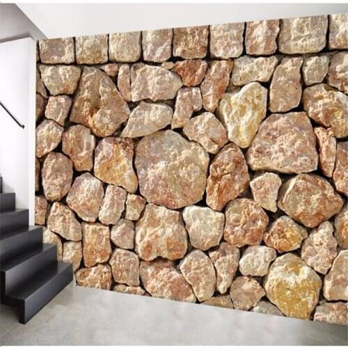 Beibehang wallpapers 3d living room hotel mural rock background bar cafe modern painting wall murals wallpaper for walls 3 d