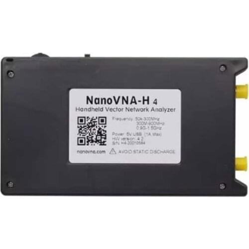 4 Inch 50KHz-1.5GHz Vector Analyzer Web NanoVNA-H4 Antenna Analyzer Shortwave 203C