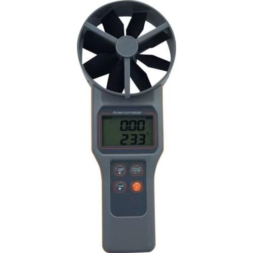 AZ8917 Anemometer Measures air velocity volume temperature humidity dew point &wet bulb temperature 10 cm Vane