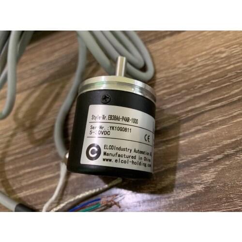 ELCO EB38A6-P4AR-1000 rotary Encoder solid shaft 6mm 1000 line 5-30VDC