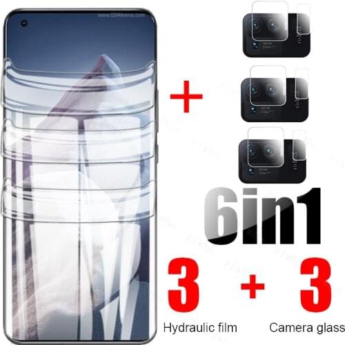 Hydrogel Film On Xiomi Mi11 Ultra Screen Protector Not Glass for Xiaomi Mi 11 Ultra 11Ultra Mi11Ultra Xiaomi11 5G Camera Glass