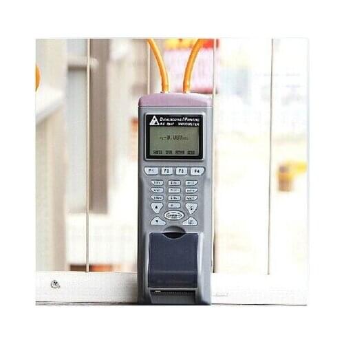 AZ9831 Manometer Differential Pressure Tester Meter Datalogger with Built-in Printer 11 Measuring Units Software