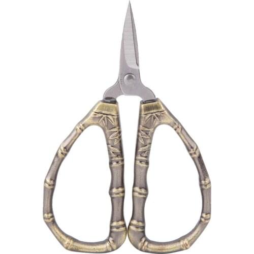 Mini Vintage Sewing Durable Vintage Design Scissor Stainless Steel Art Work Cutting Embroidery Craft Scissor DIY Sewing Tailor
