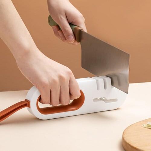 Multifunctional Sharpener Kitchen Knife Scissors Kitchen Cutting Edge Stone High Efficiency Four Section Fine Grinding
