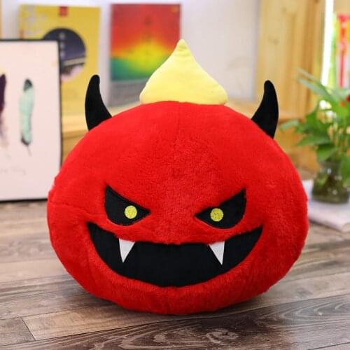 Soft Devil & Angel Heart Plush Toys Stuffed Devil Cushion Decent Bed Toys For Childrens Gift