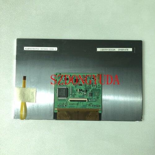 Original A+ 7'' Inch 800*480 LQ070Y3DG3A KLMPK0795TPZZ LQ070Y3DG3B LCD Screen Display Panel Replacement
