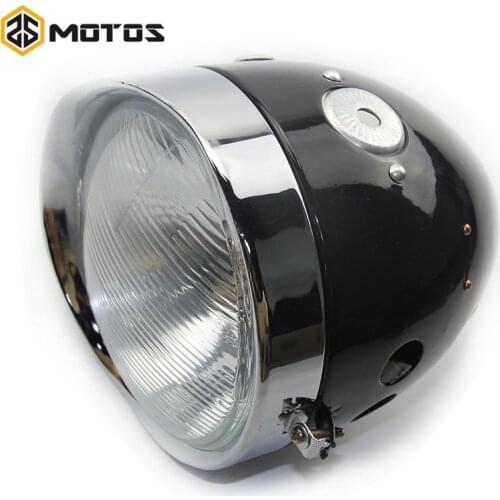ZS MOTOS Ural CJ-K750 retro motor Old stock original black color headlight comp case For BMW R50 R1 R12 R 71 M1