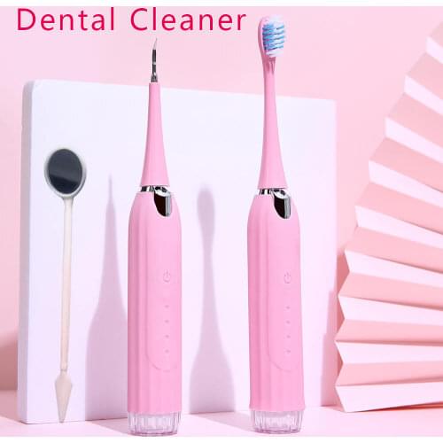 New Electric Toothbrush Sonic Dental Scaler Portable Remover Stain Tartar Dentist Oral Hygiene Ultrasonic Tooth Calculus Cleaner