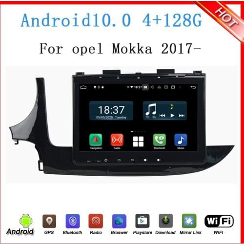 9"android 9.0 octa core car dvd gps player for opel MOKKA 2017 headunit multimedia RAM 4G navi wifi autoradio ROM 64G