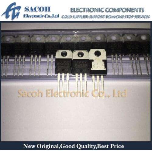 Free Shipping 10Pcs L7915CV L7915 LM7915 MC7915 7915 TO-220 1.5A 15V Power Voltage Regulator