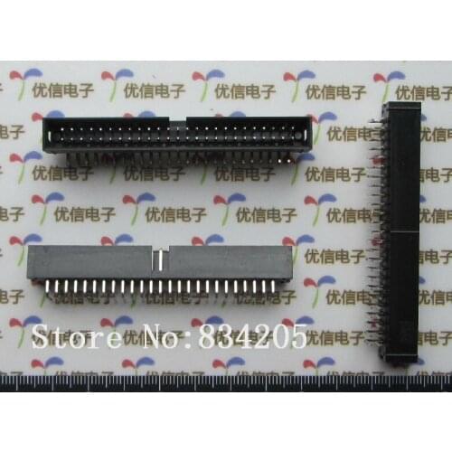 Free shipping DC3-50PL 2.54MM ISP JTAG Ox horn socket Curved needle