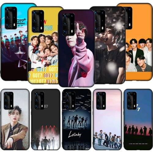 T84 Got7 Kpop Mark Case for Huawei P9 P10 P20 P30 P40 Y6 Y7 Y9 Lite Pro Max Prime Mini 2019