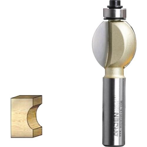 Fresas para router Woodworking Tools Arch Type Arden Router Slotting Arden Router Bit - 1/2*1/4 Shank - Arden A1508278
