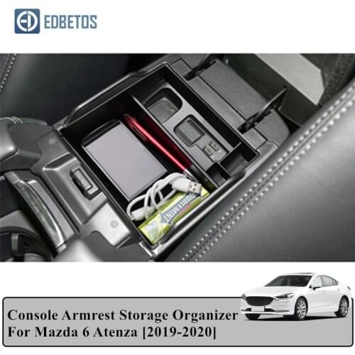 For Mazda 6 Atenza 2019 2020 Armrest Storage Box Container For Mazda 6 Atenza Accessories For Mazda 6 Atenza Armrest Box