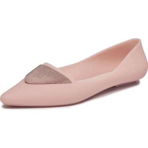 Melissa Women Jelly Sandals 2021 New Summer Shoes Women Casual Flat Fashion Big Heart Melissa Sandals For Women Size 35-39