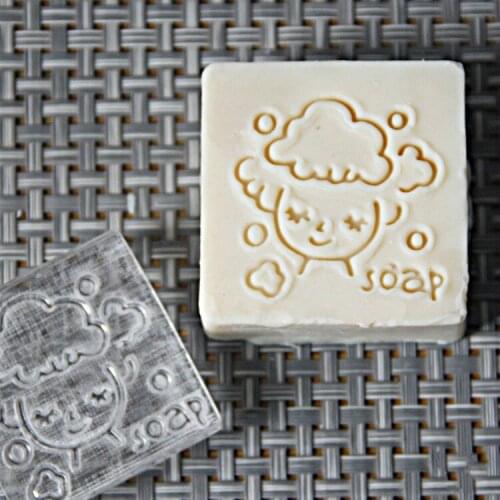 Bath women soap handmade mini mold diy mold natural patterns 4-5cm