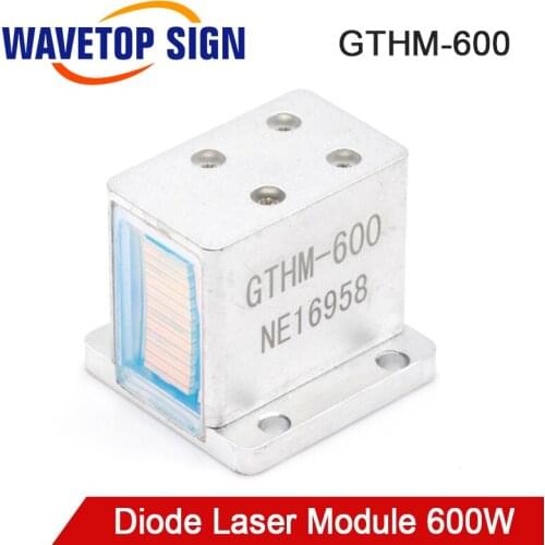 WaveTopSign Diode Laser Modules for Hair Removal GTHM-600 600W Side / Back / Bottom Water Out