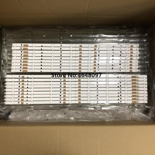New Kit 18 PCS LED backlight strip for TO SH IBA 55L7453D SVT550AA0_REV04_R L Type 130710 E306084