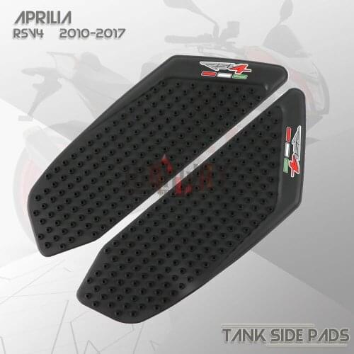Protector Anti Slip Tank Pad Sticker Gas Knee Grip Traction Side Decal for Aprilia RSV4 RSV-4 1000 2010-2017