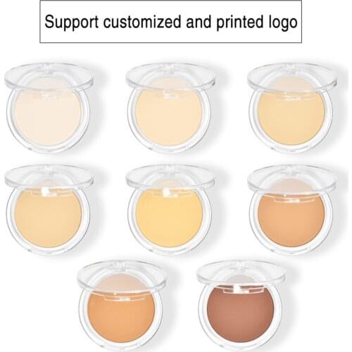 Transparent Cover Concealer Whitening Powder Private Label Custom Bulk Makeup