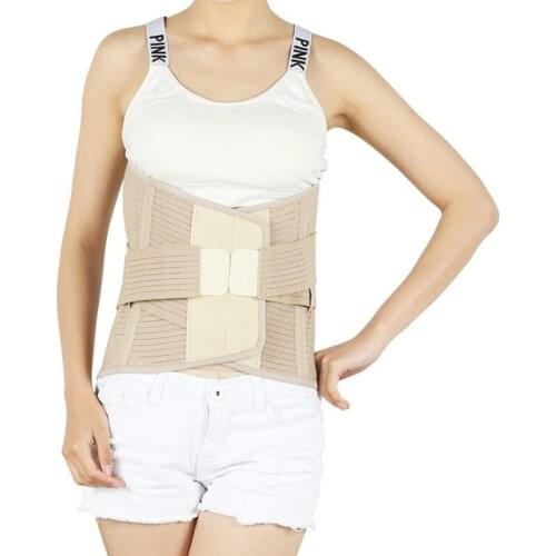 Widen Waist Care Brace Support High-waist Lumbar Back Belt Waist Corset Disc Herniation Spine lower Back Relief Pain Men Women