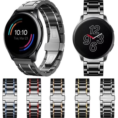 Luxury Ceramic Strap For Oneplus Watch Band Bracelet One plus Smartwatch WristBand Watchband Accessories