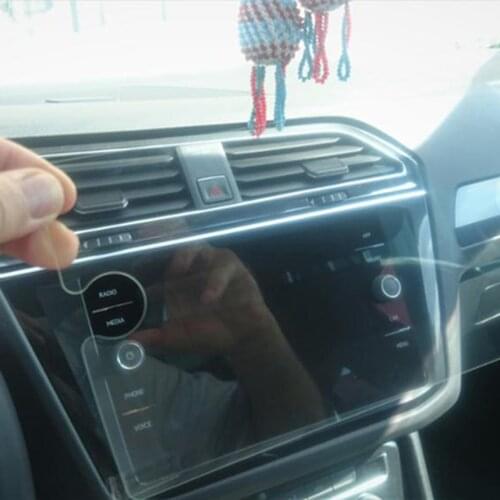 Replacement For Tiguan 2018 Car GPS Navigation Screen Protector Tempered Glass Protective Film
