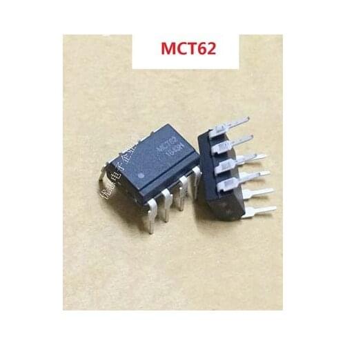 10PCS MCT62 DIP8 DIP-8 original In Stock