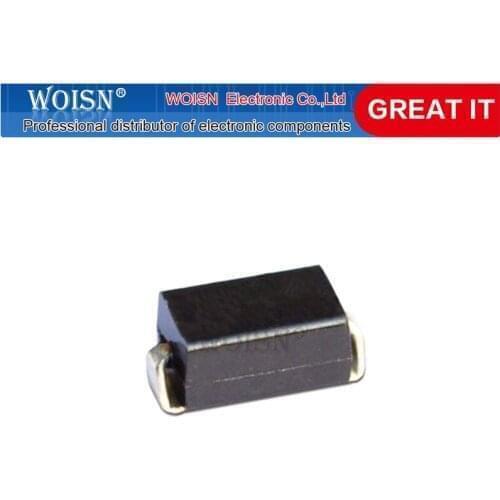 100PCS SS210 SR2100 100V 2A SMA SR2100 DO-214AC SMD New original In Stock