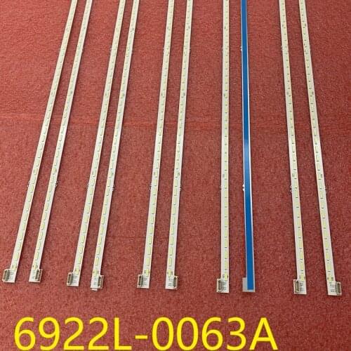 5set=10pcs LED Backlight strip For Sony KDL-47W800A KDL-47W802A KDL-47W850A NLAC30224R NLAC30224L 6922L-0063A LC470EUF FF P2