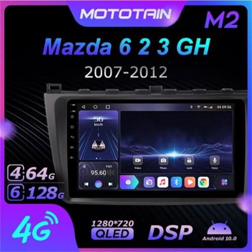 K7 Ownice 6G+128G Android 10.0 Car Radio For Mazda 6 2 3 GH 2007 - 2012 Multimedia Player 4G LTE GPS Navi 360 BT 5.0 Carplay