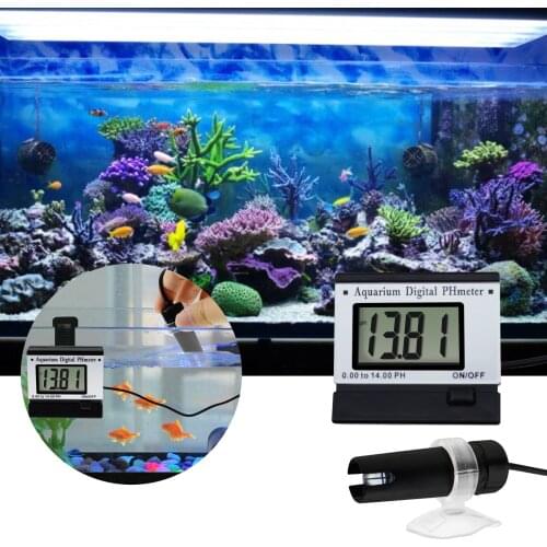 Digital pH Monitor Meter ATC 0.00~14.00pH w/ 1.5M Long Cable Electrode Probe Mini Portable Water Quality Monitoring Tester Kit
