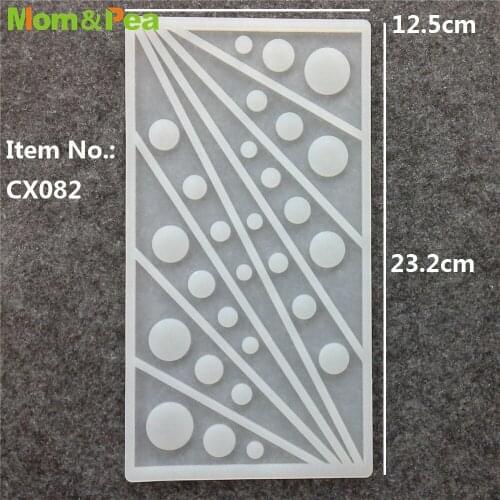 CX082 Trigon With Holes Shaped Silicone Mold Chocolate Ornamental Fondant Mould Cake Decoration Tools